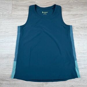 Cotopaxi Teal Women's Athletic Tank Top
